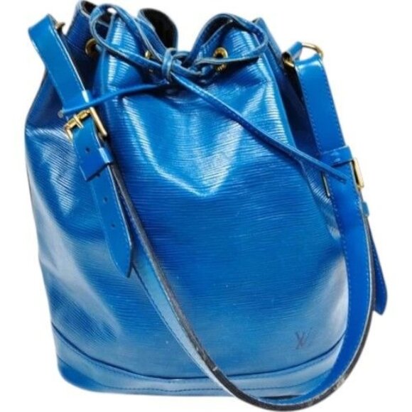 764280BM (L4) Louis Vuitton Shoulder Bag Blue Epi Leather - Picture 1 of 9